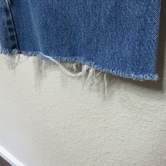 Y2K Paris Blues Cut Off Crop Wide Leg Jeans - Women's 11 - Picture 5 of 7